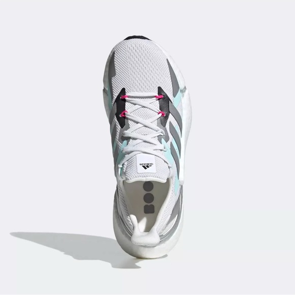 Adidas Boost Women X9000L4 White Sky Tint W 10.5US - Picture 1 of 11